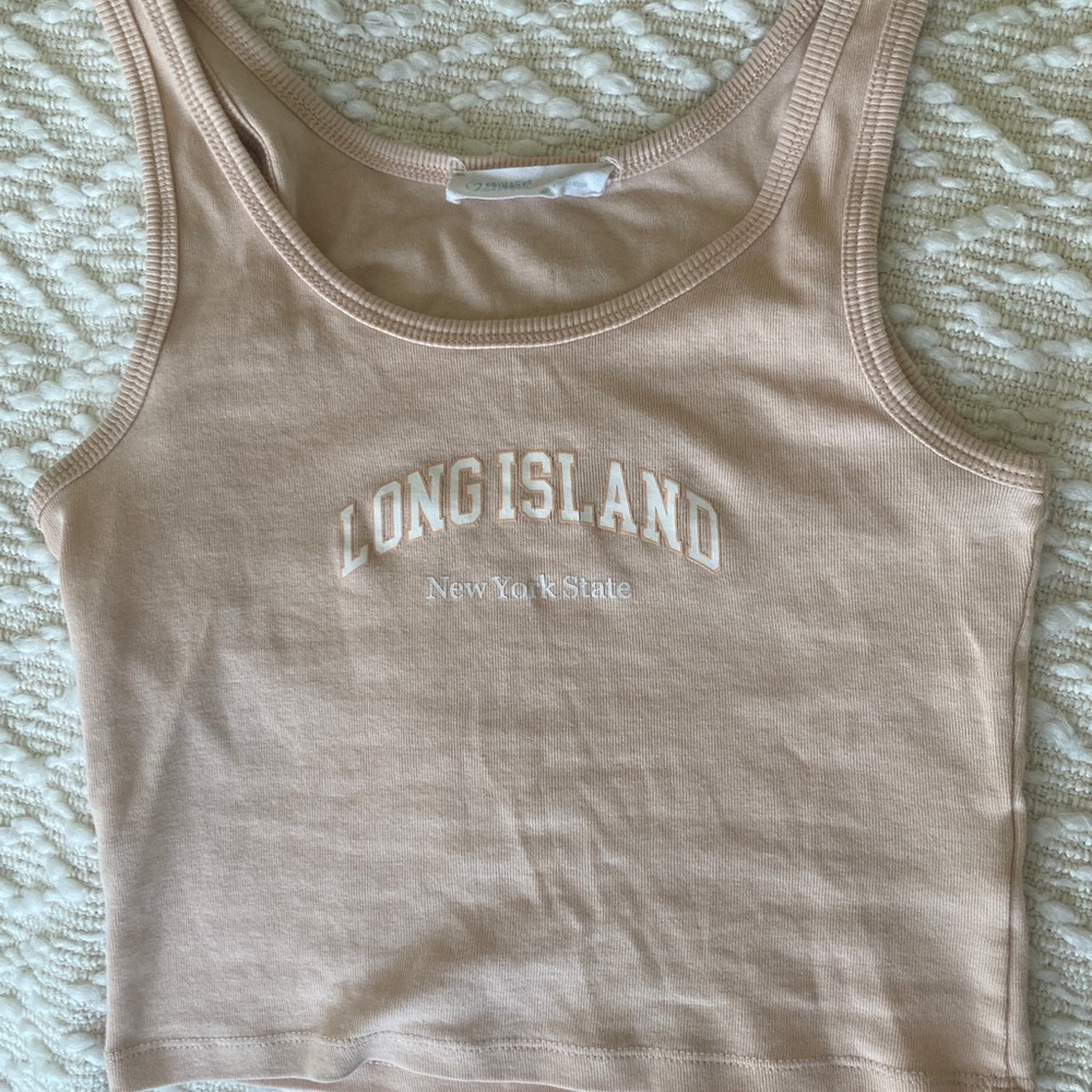 Long Island Women's Tan Tank Top